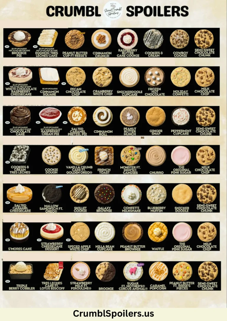 Crumbl Cookies Spoilers