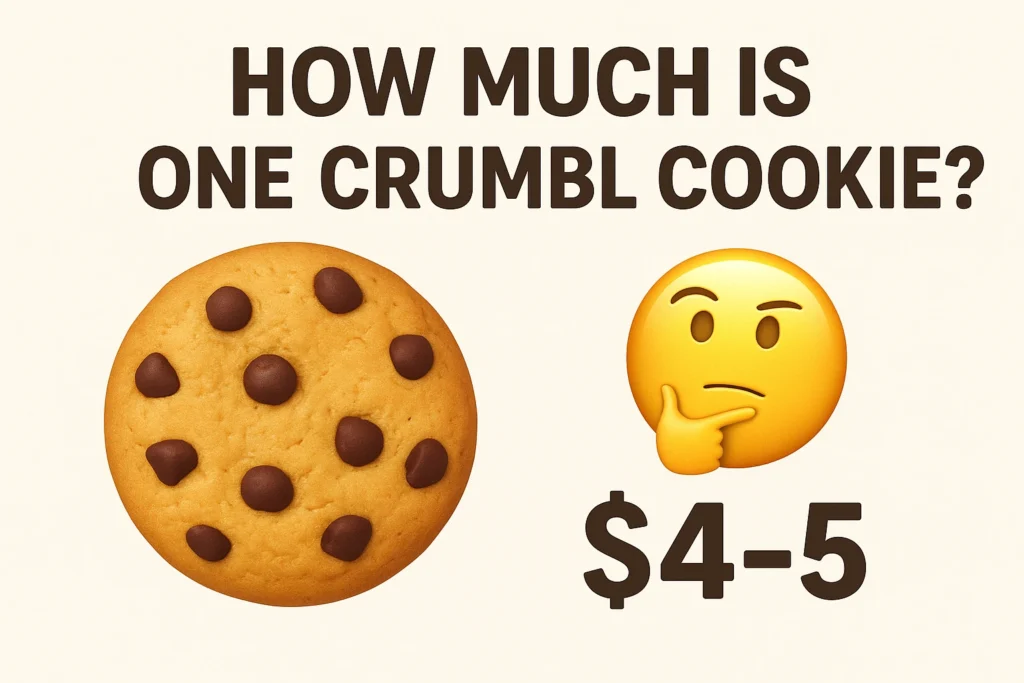 How Much Is One Crumbl Cookie? | New Price in 2025 1 How Much Is One Crumbl Cookie